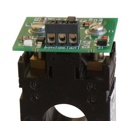 Interface mounted on current transformer
