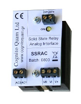 Solid state relay analog interface